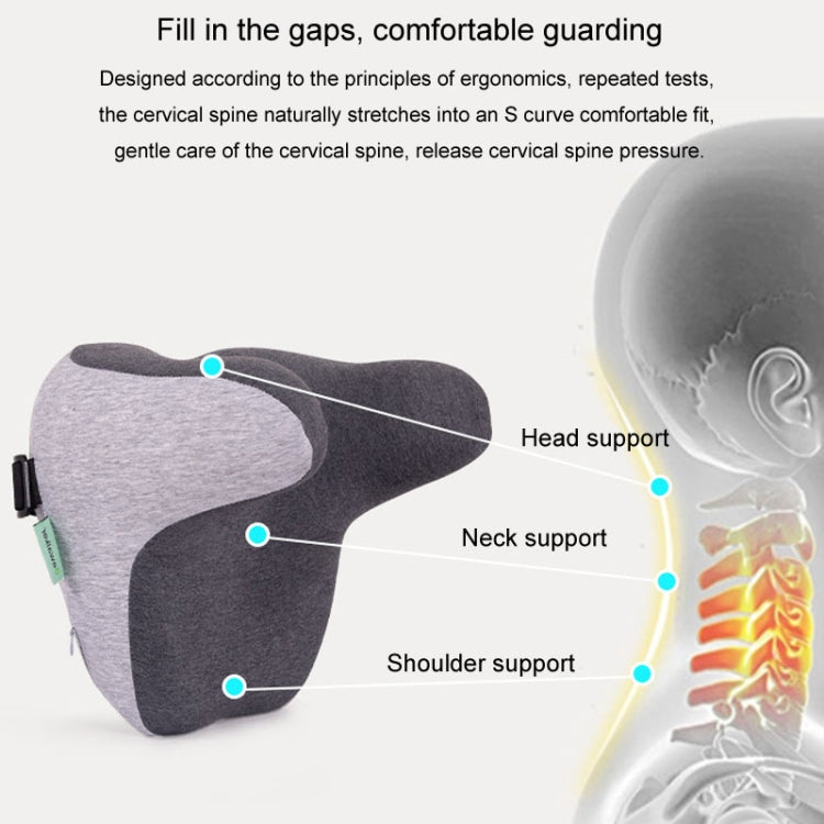 BEWALKER Car Headrest Memory Foam Neck Support Pillow Car Seat Cervical Cushion
