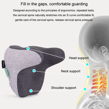 BEWALKER Car Headrest Memory Foam Neck Support Pillow Car Seat Cervical Cushion