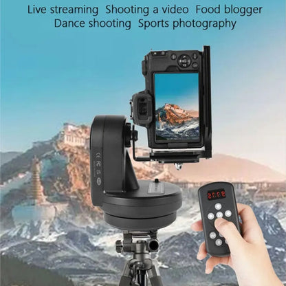 Desiontal YT-800 Cell Phone Camera Remote Control Gimbal 360 Rotation Panoramic Shooting Stabilizer