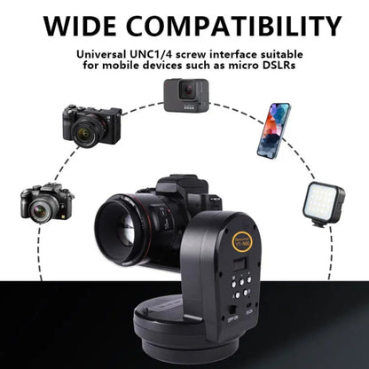 Desiontal YT-800 Cell Phone Camera Remote Control Gimbal 360 Rotation Panoramic Shooting Stabilizer