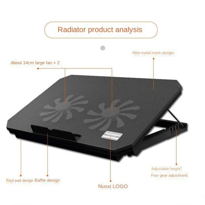 NUOXI S200C Laptop Silent Radiator Multi-level Adjustable Metal Bracket Base