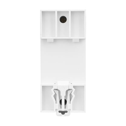 SINOTIMER SDM002 Household DIN Rail Single-Phase AC Dual Display Voltage And Current Meter, 63A Build-In Intestinal Sensor, 100A External Intestinal Sensor