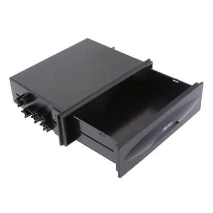 Car Audio Modified Multi-purpose Storage Box Cup Holder, Double-layer Box, Single-layer Box