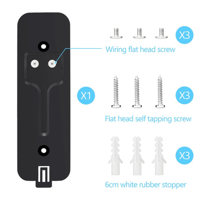 For Blink Doorbell Backplate Replacement Part, Backplate  Black, Backplate White