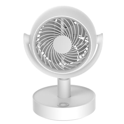 Desktop Air Circulation Fan Household Office Compact Mute Electrical Fan, USB Plug In, Battery Model