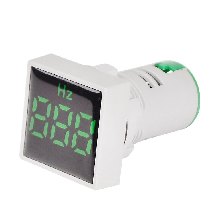 SINOTIMER ST17HZ 22mm Square LED Digital Display 50-75Hz AC Frequency Signal Indicator, ST17HZ