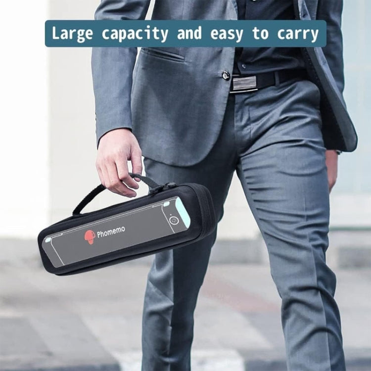 Phomemo Portable Storage Bag For M08F / P831 Printer, Bag Black, Bag Gray