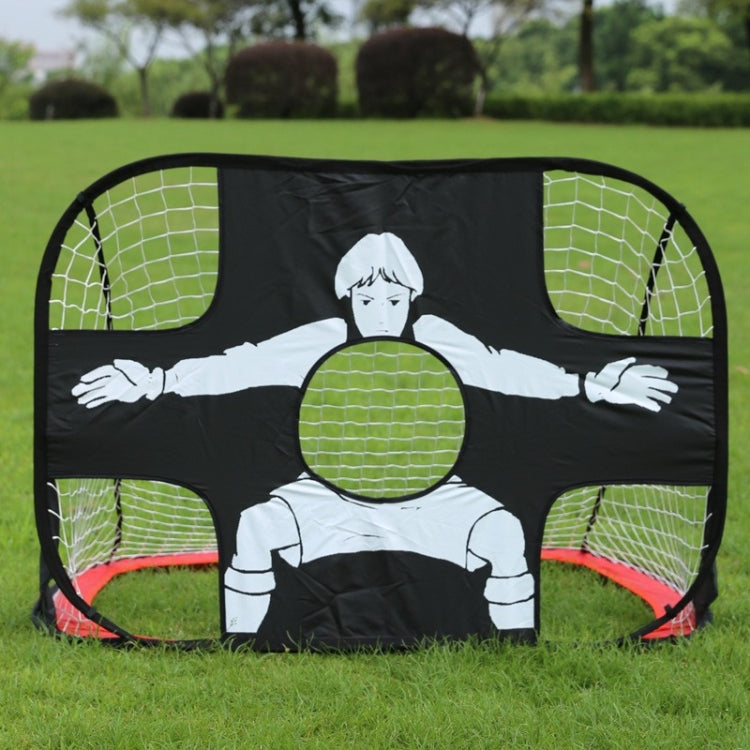 2 In 1 Pop Up Goal Football Training Goal Portable Football Cage For Indoor And Outdoor Use