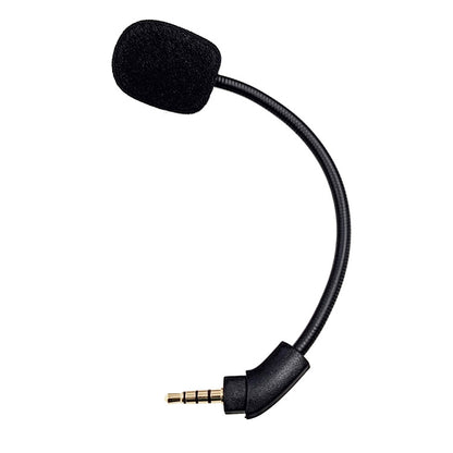 4-Prong Plug Internet Cafe E-Sports Gaming Headset Microphone, For Kingston HyperX Cloud Alpha, For Old Kingston Hyper X Cloud II / Cloud X / Cloud Core / Cloud Pro Silver, 2021 Kingston Hyper X Cloud II / Cloud X / Cloud Core / Cloud Pro Silver