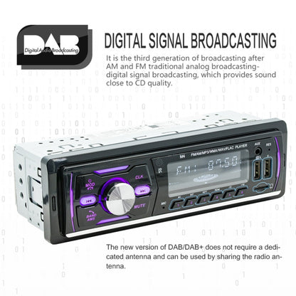 Dual USB Car DAB Digital U Disk Card Bluetooth Radio MP3 Player, SWM-M4