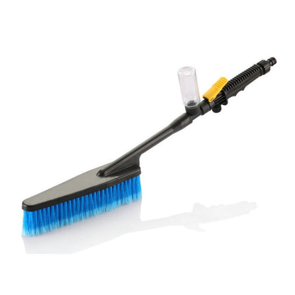 Car Wash Brush Head Soft Bristle Long Handle Brush Spray Foam Bottle Set