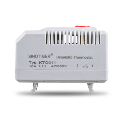 SINOTIMER Small Mechanical Temperature Regulator Control Panel Thermostat, KTO011, KTS011