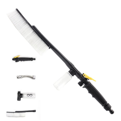 High Pressure Car Wash Nozzle Soft Bristle Long Handle Brush Foam Bottle Tool Set, Set 1, Set 2, Set 3