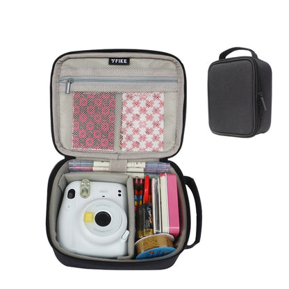 For Fujifilm Instax Mini 7+  VFIKE Camera Storage Bag, For Fujifilm Instax Mini 11 Black
