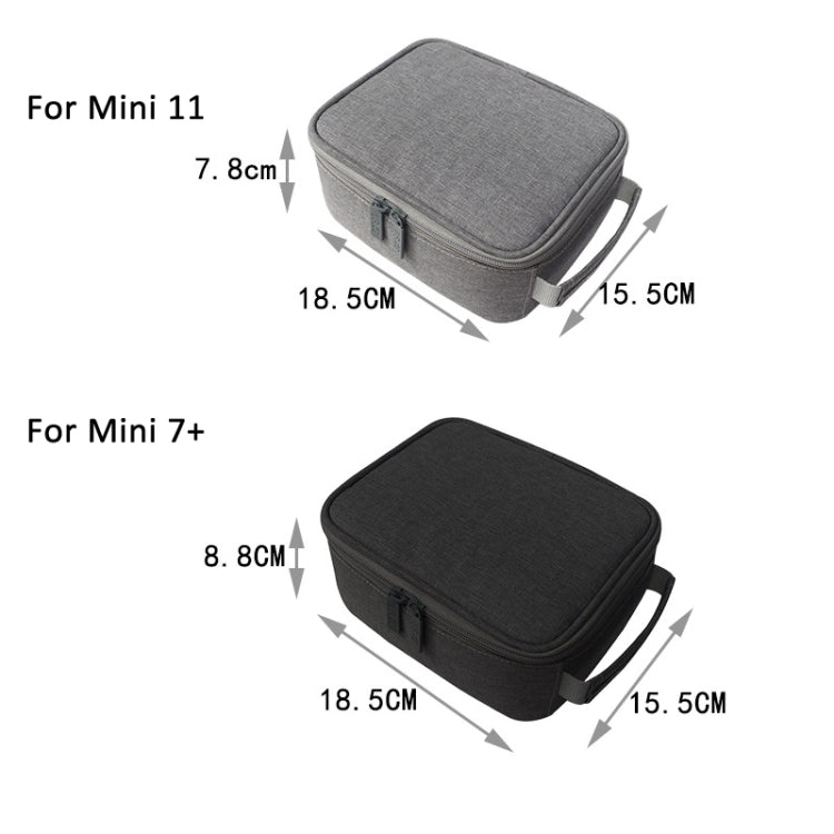 For Fujifilm Instax Mini 7+  VFIKE Camera Storage Bag, For Fujifilm Instax Mini 11 Black