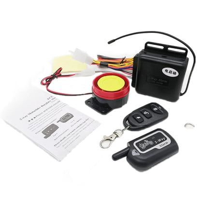 Two-Way Dual Remote Control Vibration Motorcycle Anti-Theft Device, YL-B011