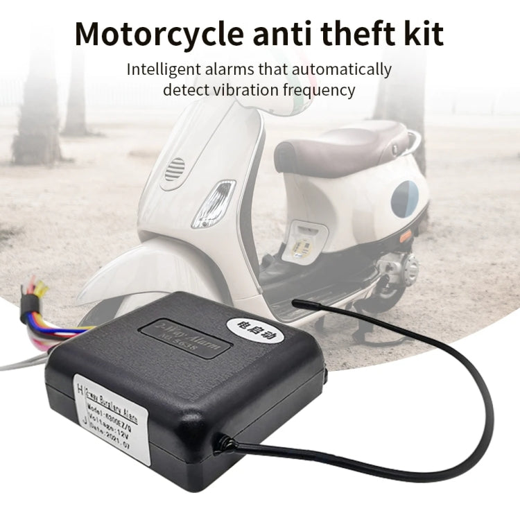 Two-Way Dual Remote Control Vibration Motorcycle Anti-Theft Device, YL-B011