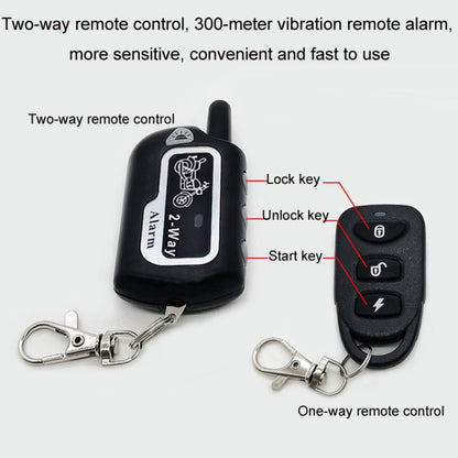 Intelligent Two-way Anti-cut Anti-theft Alarm for Motorcycles, YL-B014