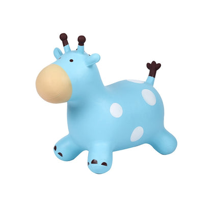 Kids Entertainment Deer Wizard Jumping Horse Rider Baby Outdoor Inflatable Toys