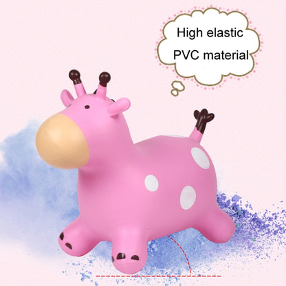 Kids Entertainment Deer Wizard Jumping Horse Rider Baby Outdoor Inflatable Toys