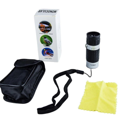 7 x 18 Mini Monoculars Telescope for Hunting Golf Hiking Bird Watching, Crosshairs, Rangefinders