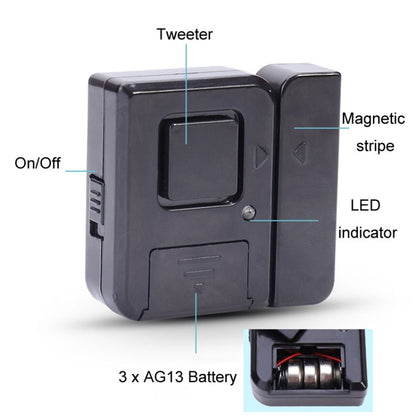 Door Magnetic Wireless Bell Door And Window Alarms Strong Adhesive Wolfproof Anti-theft Alarms