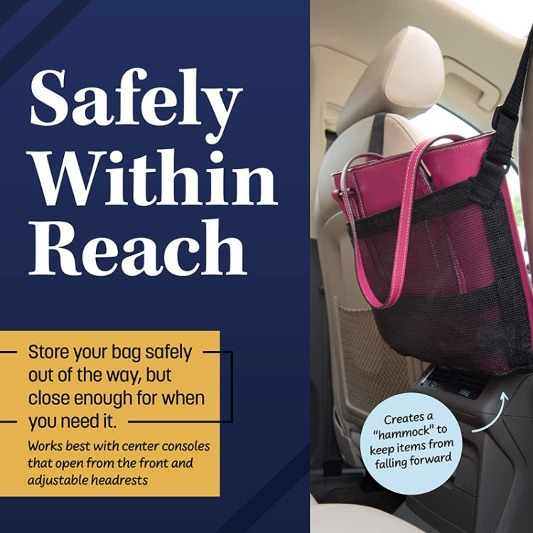 Car Storage Bag Multifunctional Pet Barrier Mesh Bag