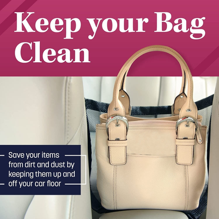 Car Storage Bag Multifunctional Pet Barrier Mesh Bag