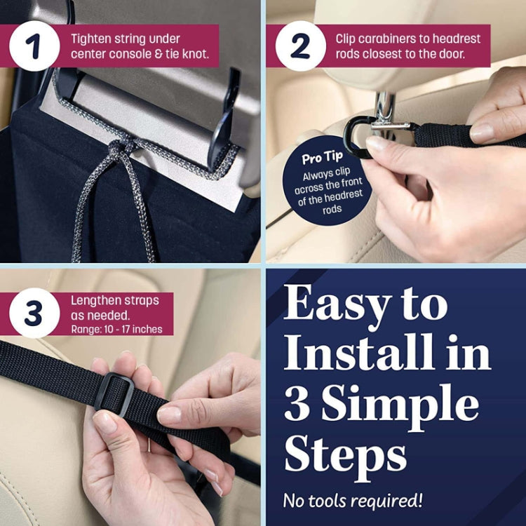 Car Storage Bag Multifunctional Pet Barrier Mesh Bag