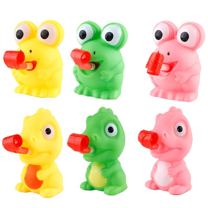 Tongue Spitting Squeeze BB Whistle Sound Toys Stress Relief Dolls, Color Random Delivery