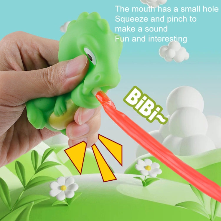 Tongue Spitting Squeeze BB Whistle Sound Toys Stress Relief Dolls, Color Random Delivery