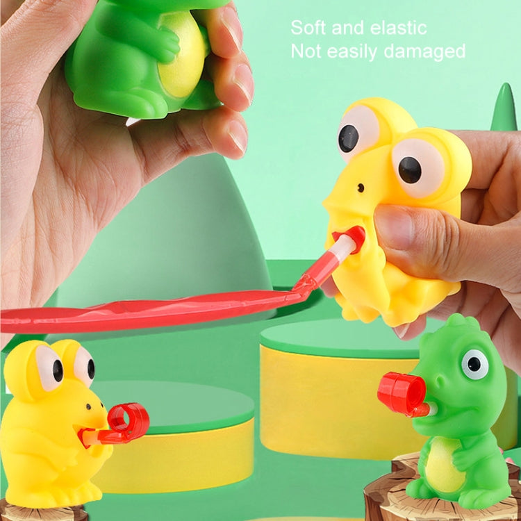 Tongue Spitting Squeeze BB Whistle Sound Toys Stress Relief Dolls, Color Random Delivery
