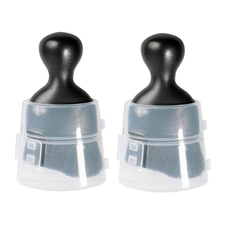 2pcs Car Interior Cleaning Brush Air Outlet Gap Dust Removal Brush, OPP Black, Protective Case Black