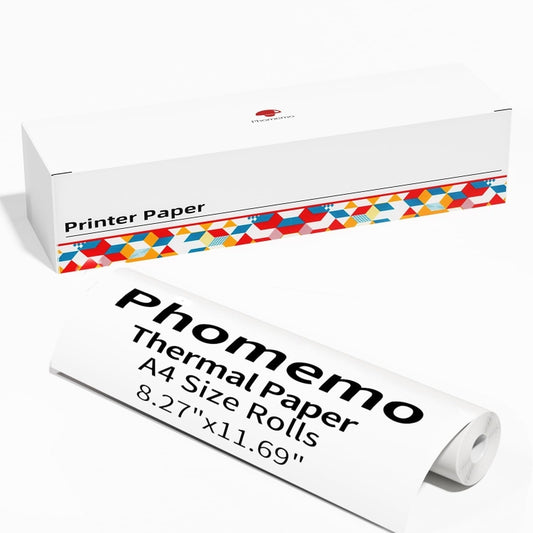 For M18F Portable Printer, 1 Roll A4, 2 Rolls A4, 1 Roll Letter, 2 Rolls Letter
