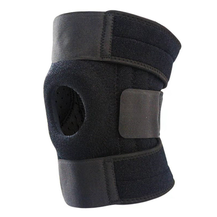 Outdoor Sports Knee Protector Mountaineering Basketball Thin Breathable Knee Pa, 2 Support Spring, 4 Support Spring