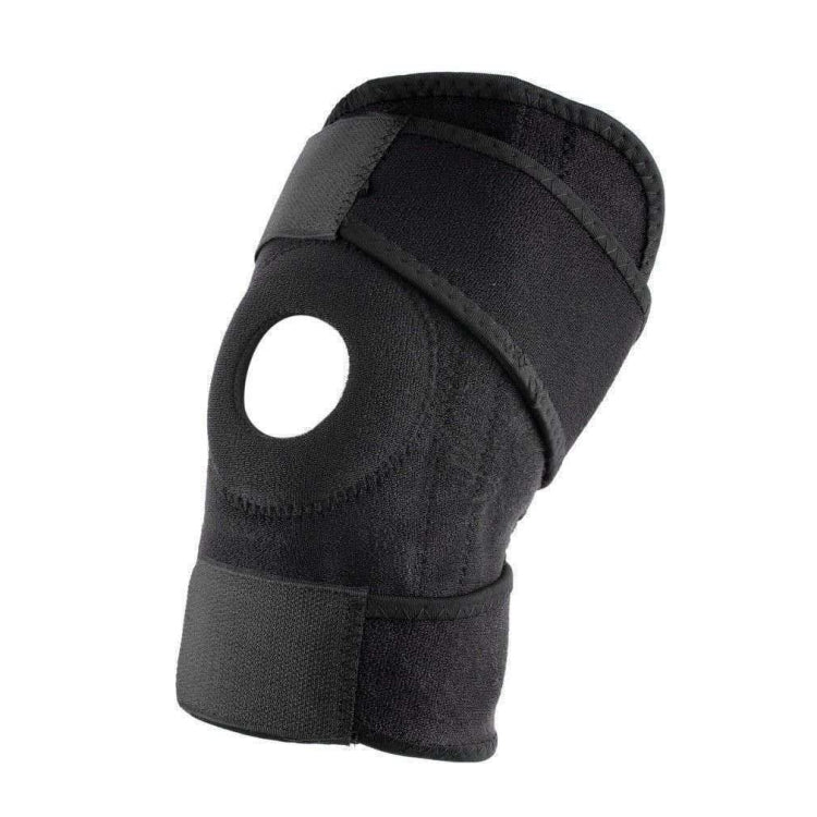 Outdoor Sports Knee Protector Mountaineering Basketball Thin Breathable Knee Pa, 2 Support Spring, 4 Support Spring
