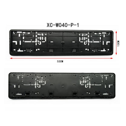 European Plastic Car License Plate Modified Frame Holder, XC-W040, XC-W088, XC-W089