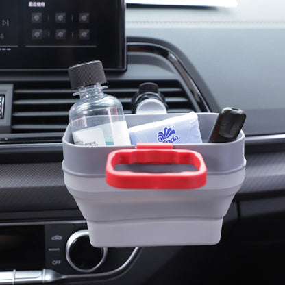 2 in 1 Car Fries Sauce Rack Air Vent Storage Box