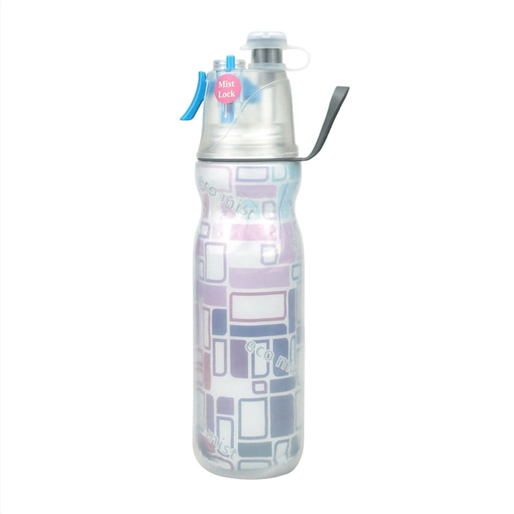 590ml Summer Outdoor Sports Training Spray Cooling Water Cup, Dream Purple 3-layers, F3 3-layers, Blue 3-layers, Colorful 3-layers, Watermelon 3-layers, Geometry 3-layers, Camouflage Green 3-layers, Basketball 3-layers, Football 3-layers, Rugby 3-layer...
