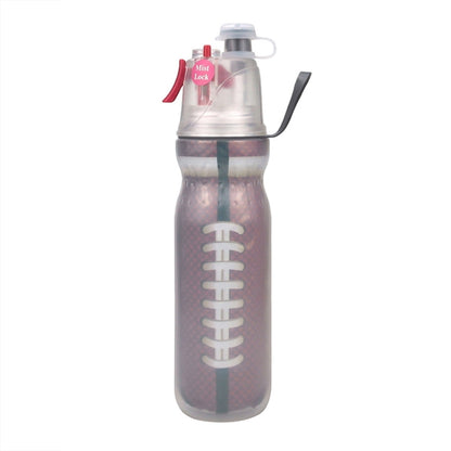 590ml Summer Outdoor Sports Training Spray Cooling Water Cup, Dream Purple 3-layers, F3 3-layers, Blue 3-layers, Colorful 3-layers, Watermelon 3-layers, Geometry 3-layers, Camouflage Green 3-layers, Basketball 3-layers, Football 3-layers, Rugby 3-layer...