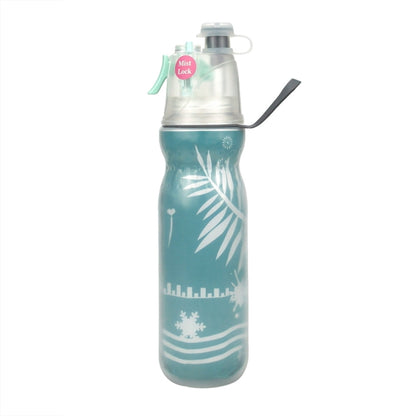 590ml Summer Outdoor Sports Training Spray Cooling Water Cup, Dream Purple 3-layers, F3 3-layers, Blue 3-layers, Colorful 3-layers, Watermelon 3-layers, Geometry 3-layers, Camouflage Green 3-layers, Basketball 3-layers, Football 3-layers, Rugby 3-layer...