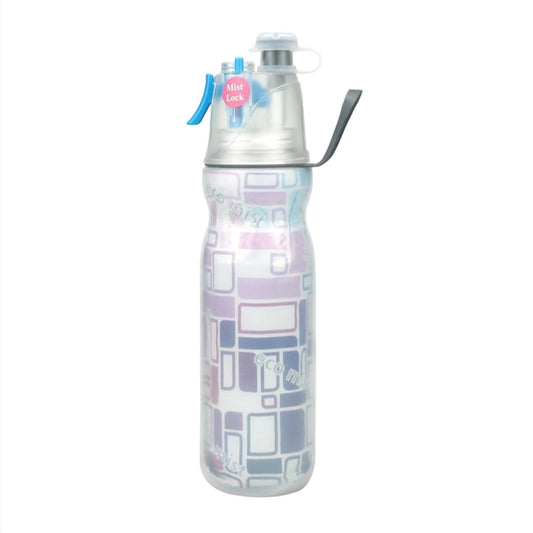 470ml Summer Outdoor Sports Training Spray Cooling Water Cup, Dream Purple 3-layers, F3 3-layers, Blue 3-layers, Colorful 3-layers, Watermelon 3-layers, Geometry 3-layers, Camouflage Green 3-layers, Basketball 3-layers, Football 3-layers, Rugby 3-layer...