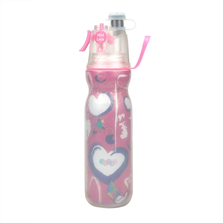 470ml Summer Outdoor Sports Training Spray Cooling Water Cup, Dream Purple 3-layers, F3 3-layers, Blue 3-layers, Colorful 3-layers, Watermelon 3-layers, Geometry 3-layers, Camouflage Green 3-layers, Basketball 3-layers, Football 3-layers, Rugby 3-layer...