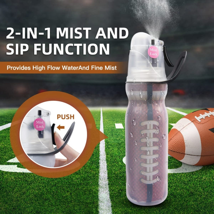 470ml Summer Outdoor Sports Training Spray Cooling Water Cup, Dream Purple 3-layers, F3 3-layers, Blue 3-layers, Colorful 3-layers, Watermelon 3-layers, Geometry 3-layers, Camouflage Green 3-layers, Basketball 3-layers, Football 3-layers, Rugby 3-layer...