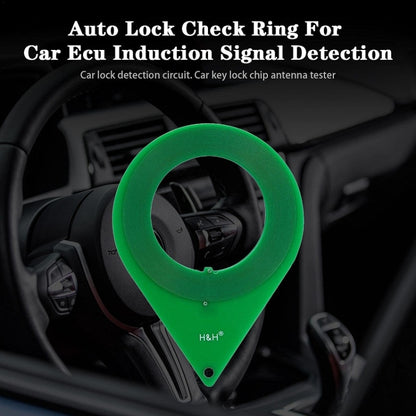 Automobile ECU Induction Signal Automatic Lock Detection Card, Green