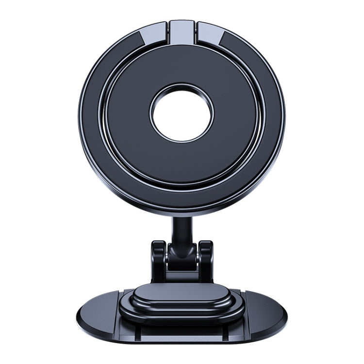 Magnetic Folding Car Phone Holder Rotatable Dashboard Stick-On Navigation Stand, D50-1