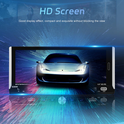 Single Spindle 6.9 inch MP5 With Knob Player Carplay Function Car MP4 Backup Camera, Standard, Standard+12 Light Camera, Standard+AHD Camera