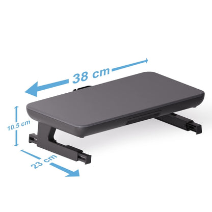 Oimaster Monitor Stand Riser Adjustable Height Laptop Bracket With Storage Drawer, Basic, Upgrade