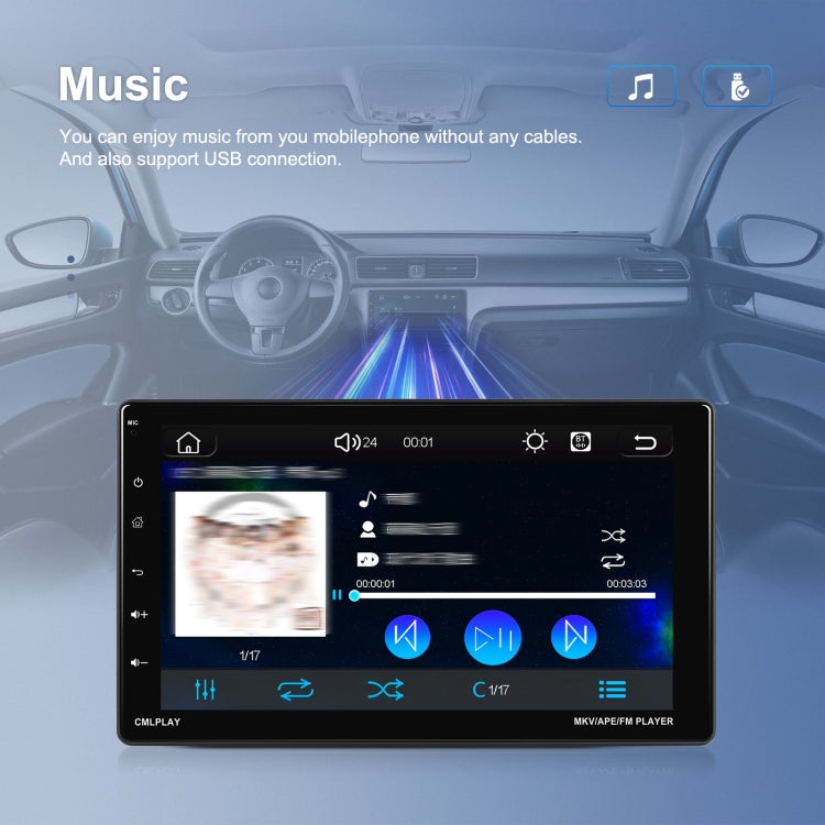 9 Inch Disassembly Screen MP5 Player Android Wireless CarPlay Reversing Image Integrated Machine