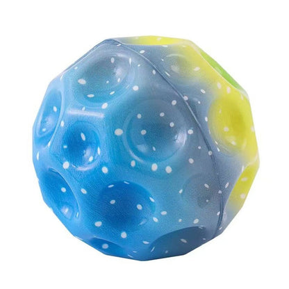 Colorful Bouncy Ball Parent-child Interactive PU Foam Ball Outdoor Toys